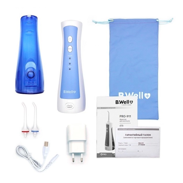 Портативный ирригатор для полости рта PRO-911 с адаптером