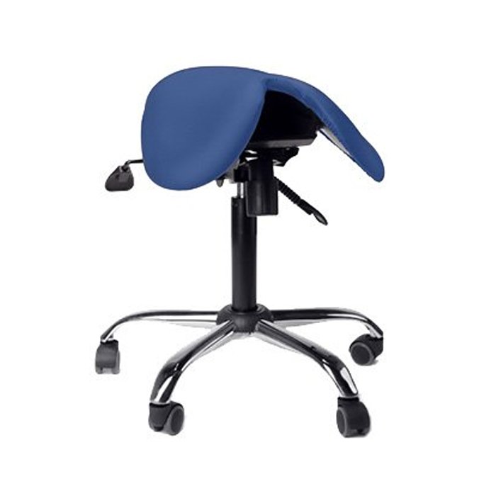 Кресло-седло EZSolo (черная экокожа)