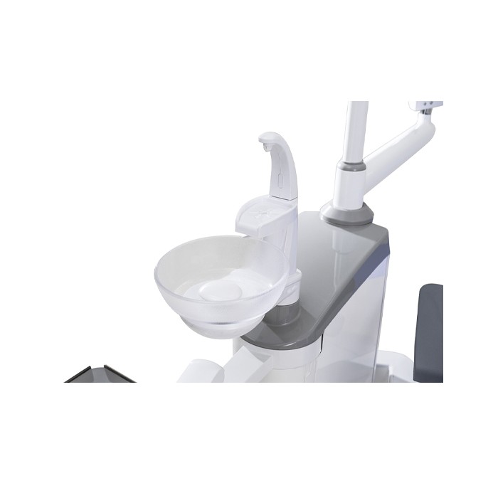 SILVERFOX 8000C-SRS0 PRO – стоматологическая установка с верхней подачей и с мягкой обивкой