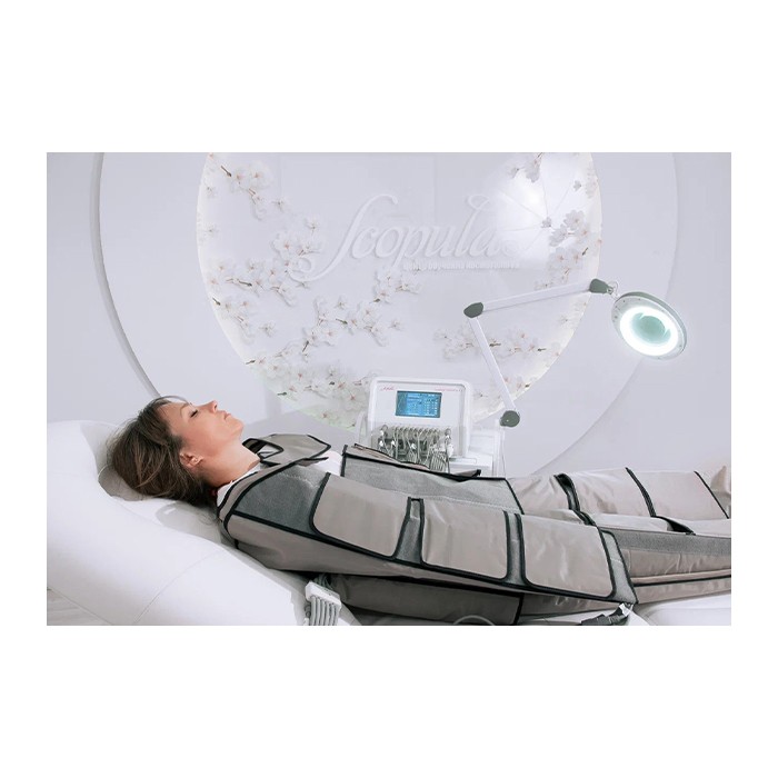 Аппарат физиотерапевтический для прессотерапии, ик-прогрева, миостимуляции Scopula PressoPro 4