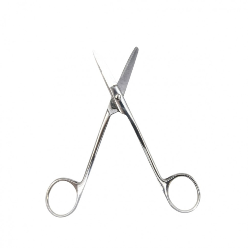 Ножницы хирургические вертикально-изогнутые, 150 мм, армированные твердым сплавом, Surgiwell