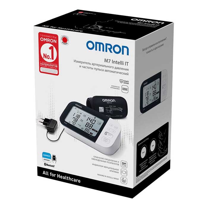Тонометр OMRON M7 Intelli IT (HEM-7361T-ALRU)