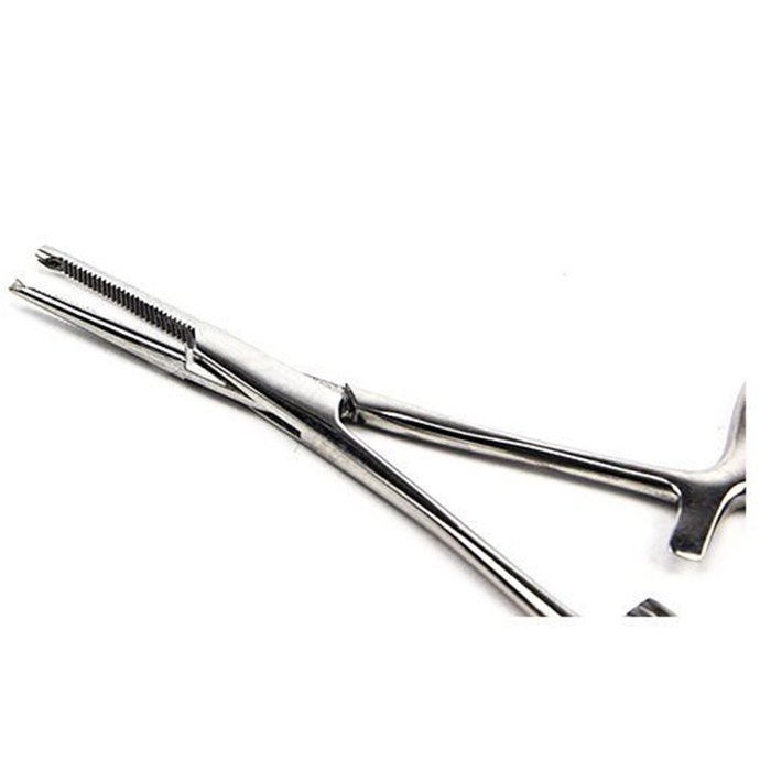 Зажим кровоостанавливающий глазной прямой с зубом 84 мм ПТО Медтехника