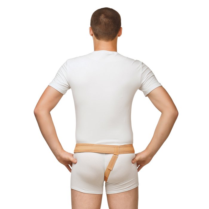 Бандаж фиксирующий грыжевый паховый односторонний размер 2