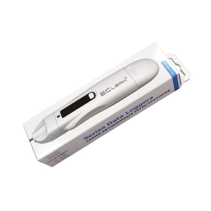 Терморегистратор-индикатор многоразовый 2-х пороговый EСlerk-M-11-T-W (360 дней, -40…+55ºC)