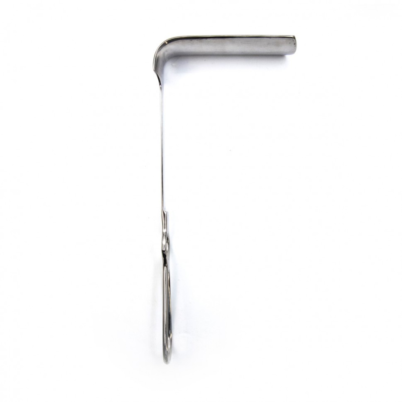 Зеркало подъемник влагалищное желобоватое, №2, 100 мм. Surgiwell