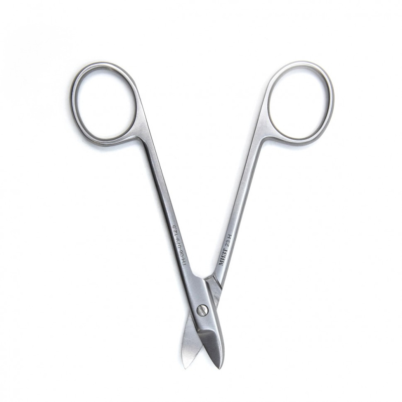 Ножницы BEEBEE, вертикально изогнутые, 125 мм (Н-79р), МИЗТ