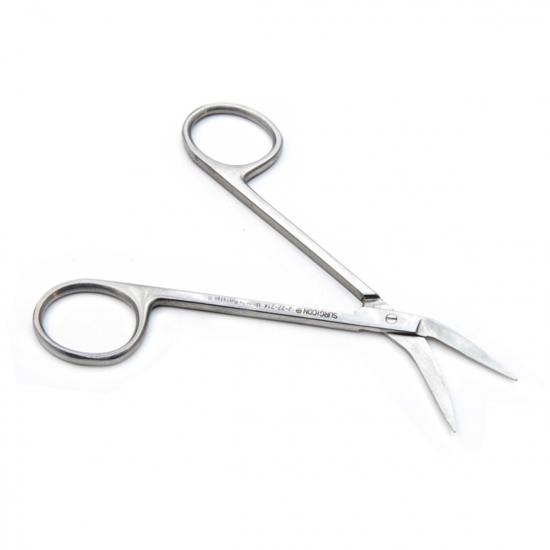 Ножницы десневые угловые по Iris, 115мм, Surgicon