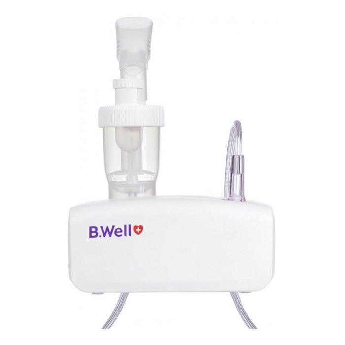 Ингалятор компрессор. MED-121 компактный и тихий (регулируется скорость распыления, взрослая и детская маски, мундштук, сумка)