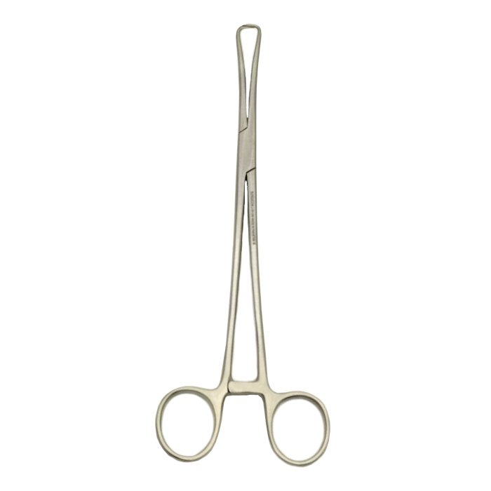Щипцы однозубые для оттягивания шейки матки (пулевые) 250мм