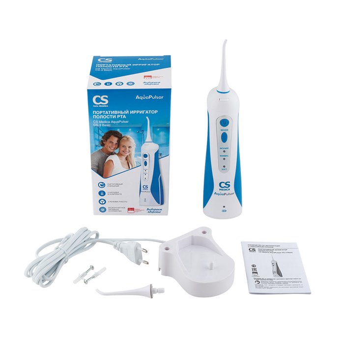 Портативный ирригатор полости рта CS Medica AquaPulsar CS-3 Basic