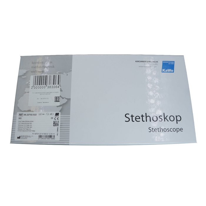 Стетофонендоскоп Стандарт-Престиж черный KaWe