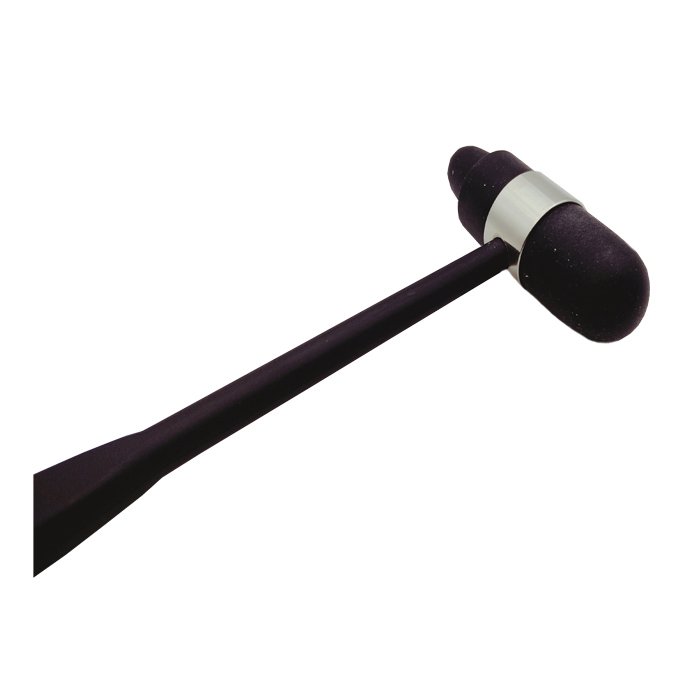 Неврологический молоточек Colorflex большой 110г, черный, KaWe