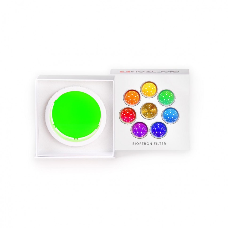 Цветофильтр Биоптрон Про 1, зелёный - 11 см
