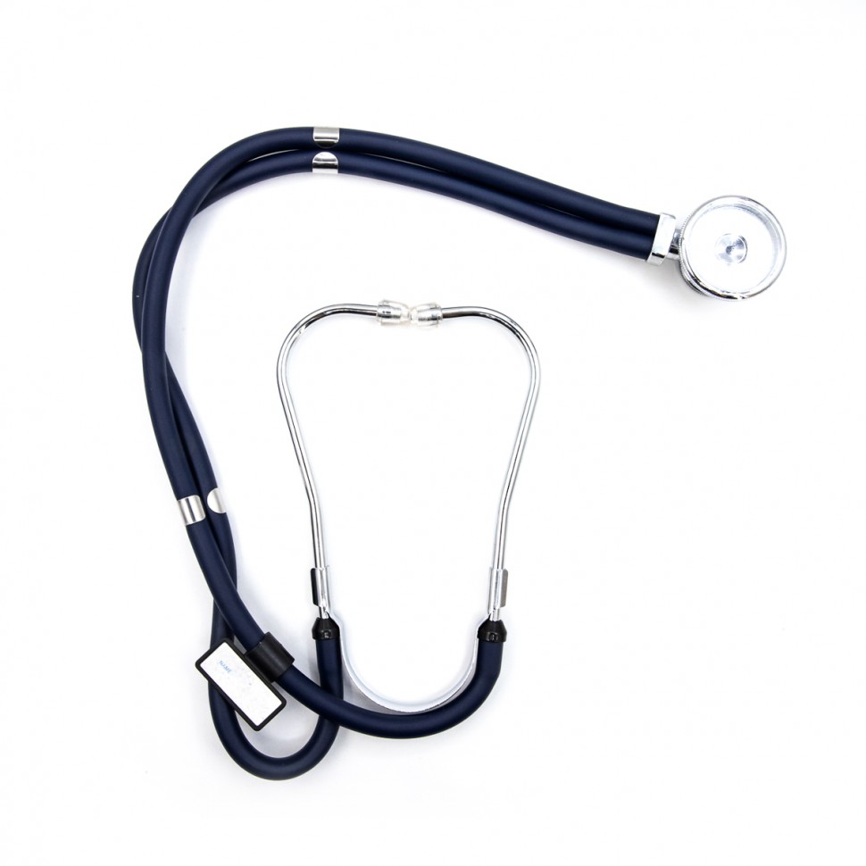 Медицинский стетоскоп Раппопорта 04-АМ602 ВU, синий, AMRUS