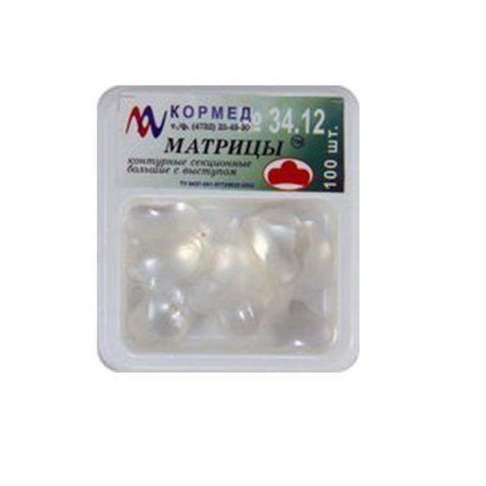 34.12 - Матрицы светопрозрачные контурные секционные большие с выступом