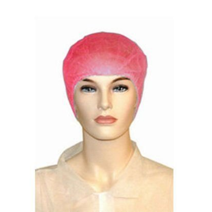 Шапочка типа шарлотта одноразовая (12г/кв.м, голубой)