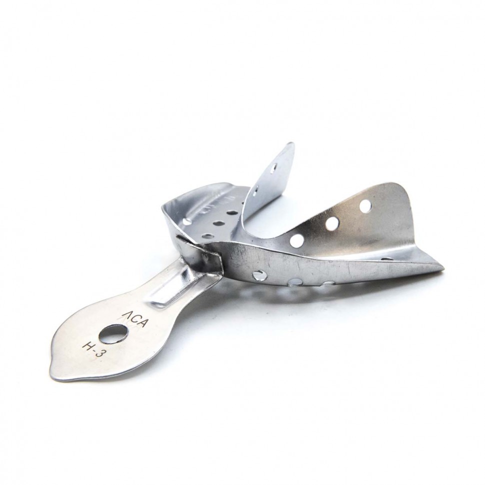 Ложка оттискная стоматологическая для нижней челюсти № 3. Surgiwell