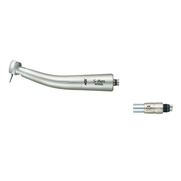 S-Max M500L - турбинный наконечник с миниголовкой и оптикой, NSK Nakanishi