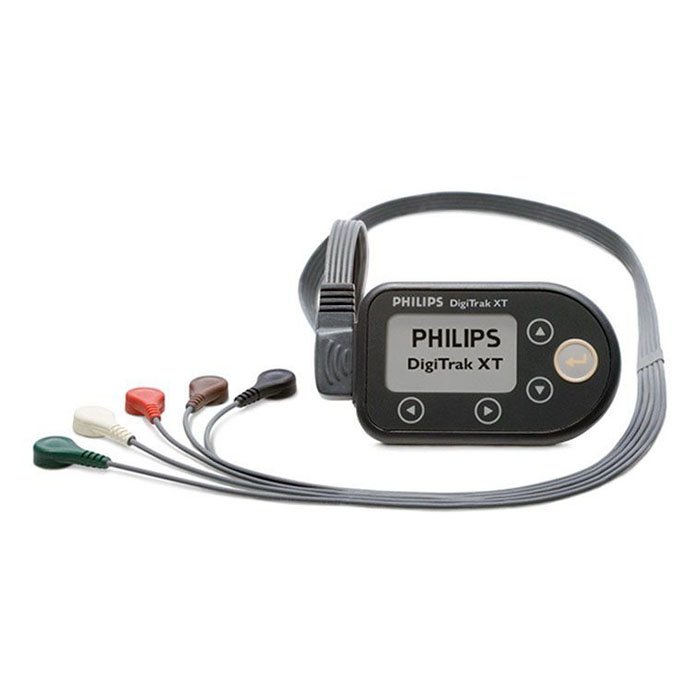 Портативный холтеровский монитор ЭКГ DigiTraK XT с принадлежностями Philips