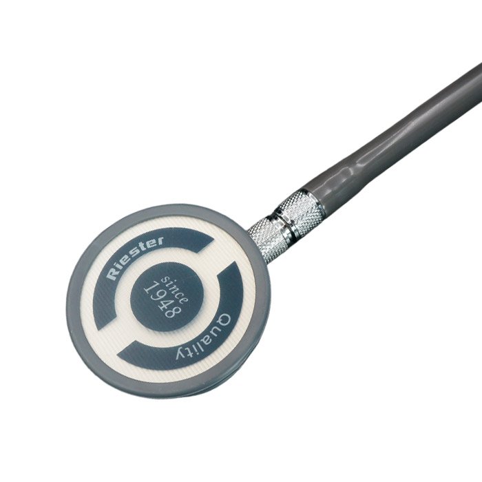 Tristar стетоскоп, с 3-мя головками, серый, Riester