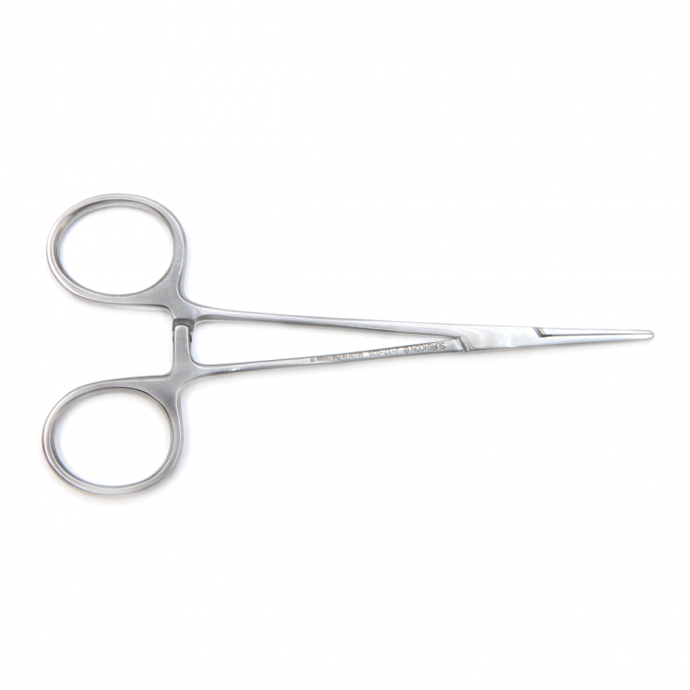 Зажим артериальный типа Mikro-Mosquito прямой, 12 см