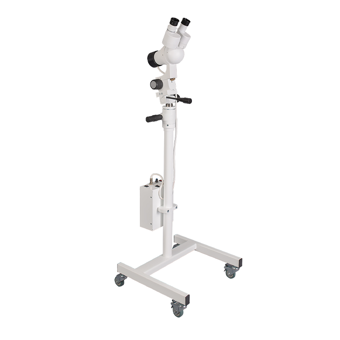 Кольпоскоп КС-02 «Эконом» вариант 200, прямой штатив, Н-образное основание