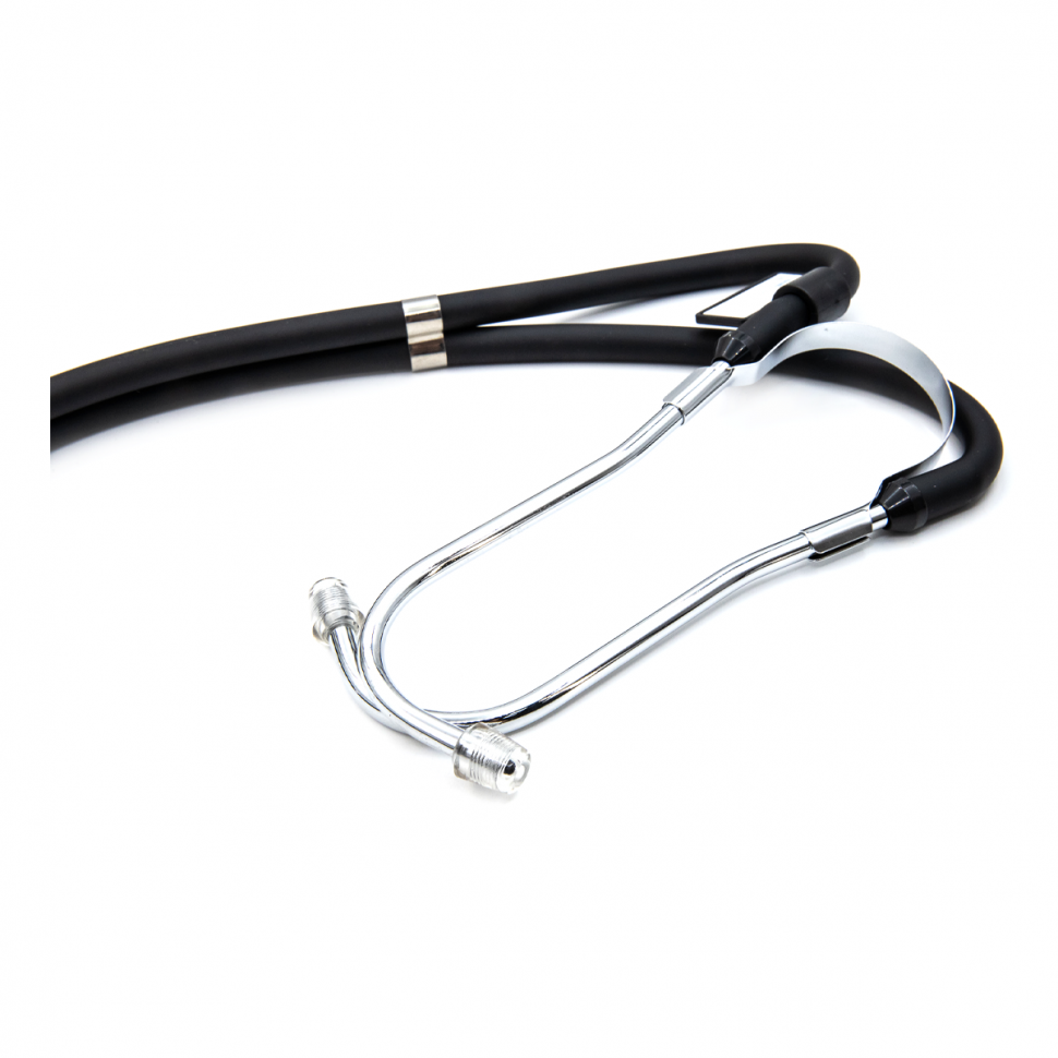 Медицинский стетоскоп Раппопорта 04-АМ602 ВК, черный, AMRUS