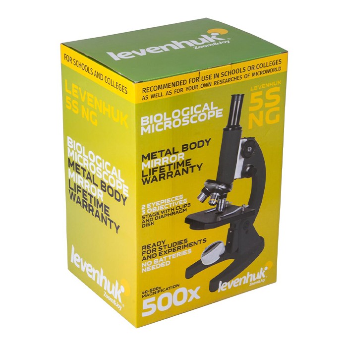 Микроскоп Levenhuk 5S NG, монокулярный