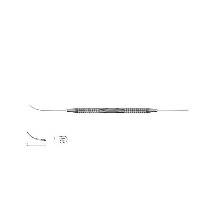 Крючок микрохирургический по VARADY № 4, круглая ручка ПТО Медтехника