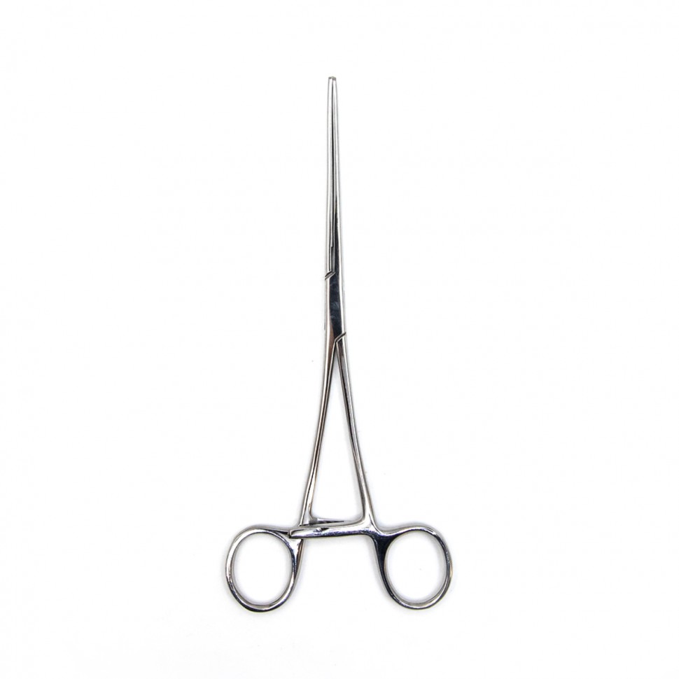 Зажим кишечный эластичный для детей, прямой, 175 мм. Surgiwell