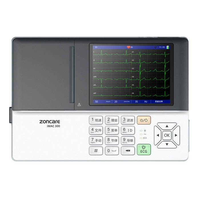 Портативный электрокардиограф Zoncare iMAC-300