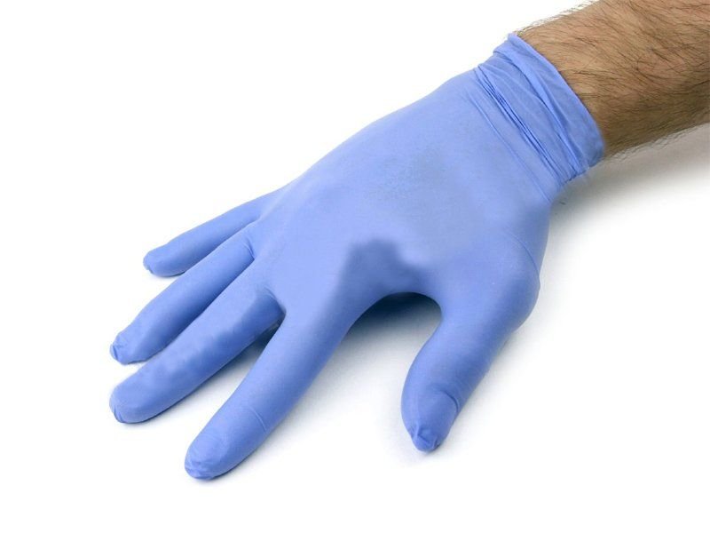 Перчатки SafeCare смотровые нитриловые Эконом RN 310 (L)