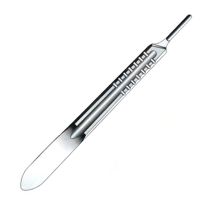 Рукоятка скальпеля №3 твердая специальная, Surgicon