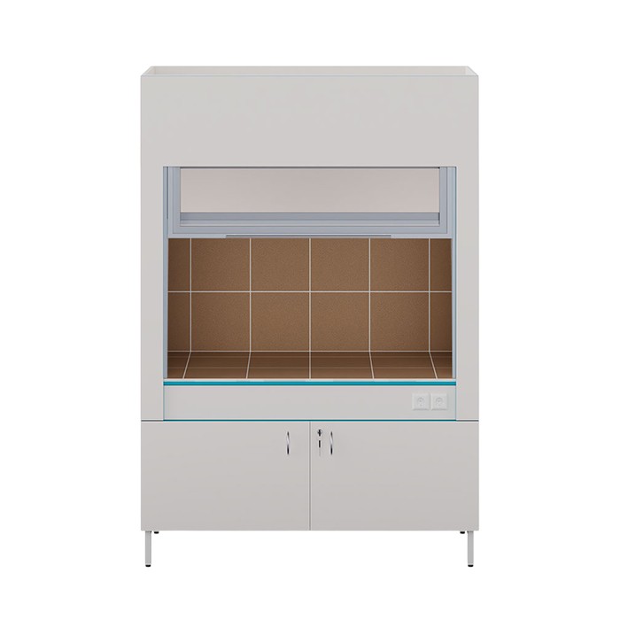 Вытяжной шкаф для муфельных печей ШВп НВК 1600 КГ