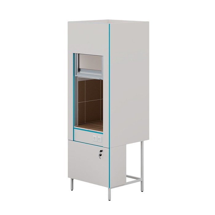 Вытяжной шкаф для муфельных печей ШВп НВК 800 КГ