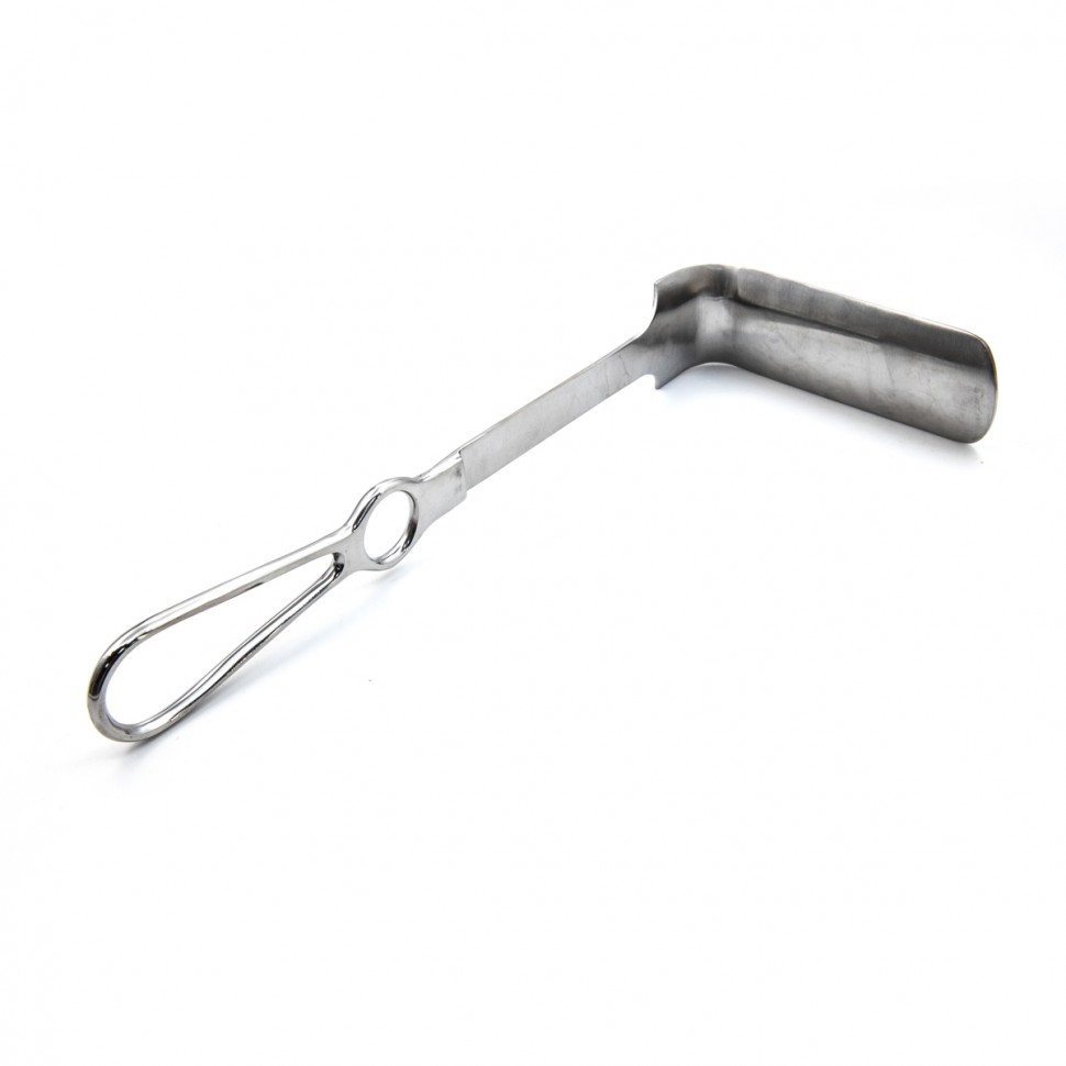 Зеркало-подъемник влагалищное желобоватое, №3, 115 мм. Surgiwell