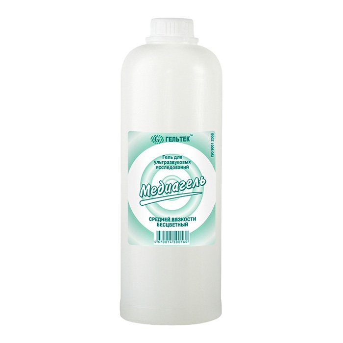 Гель для УЗИ "МЕДИАГЕЛЬ" 1,0 кг средней вязкости, бесцветный