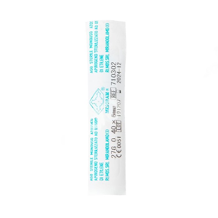 Иглы для микроинъекции AGO MESO LUER 27G 0,4 X 6