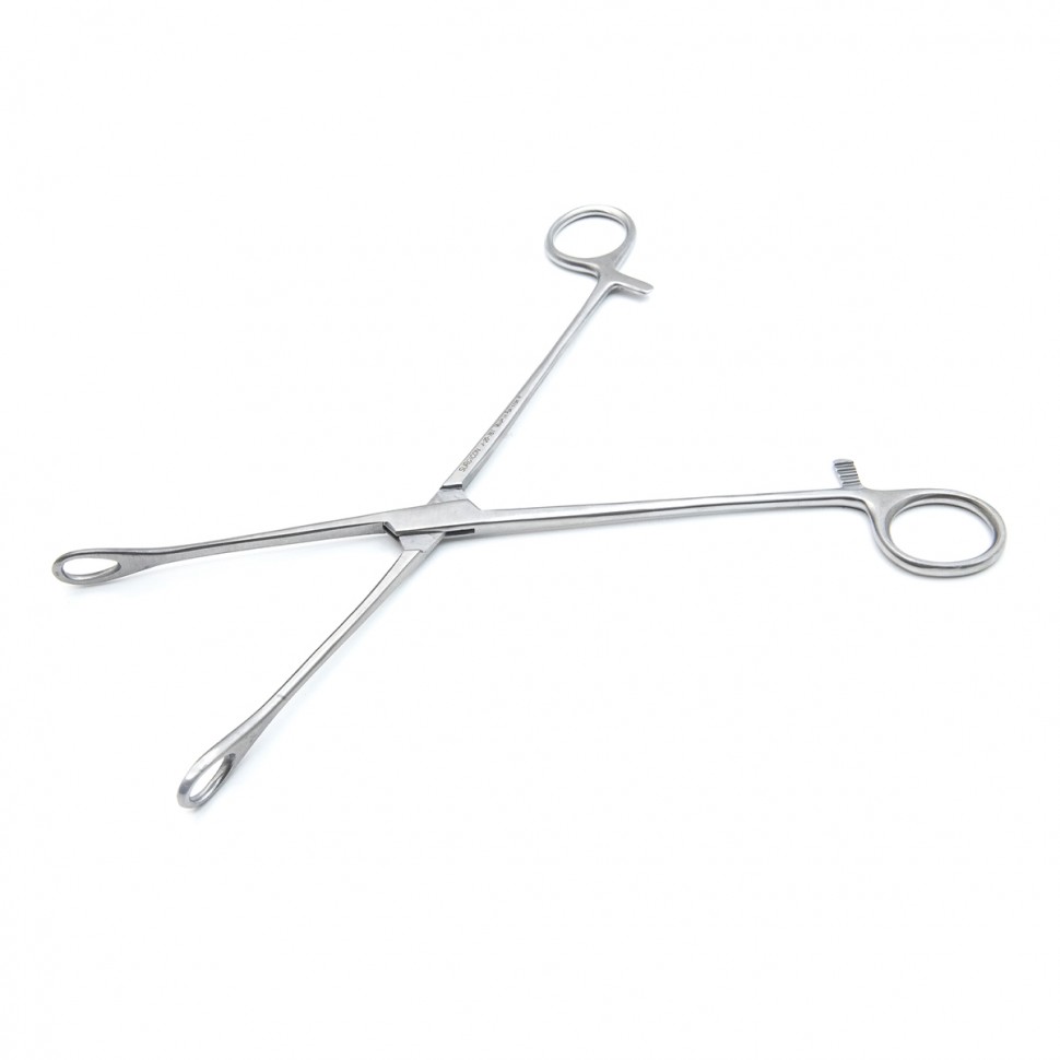 Щипцы полипные окончатые 245х6 (зажим по фостеру)