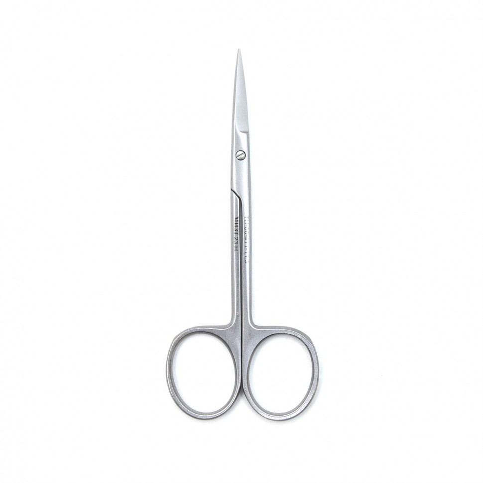 Ножницы глазные остроконечные прямые, 113 мм
