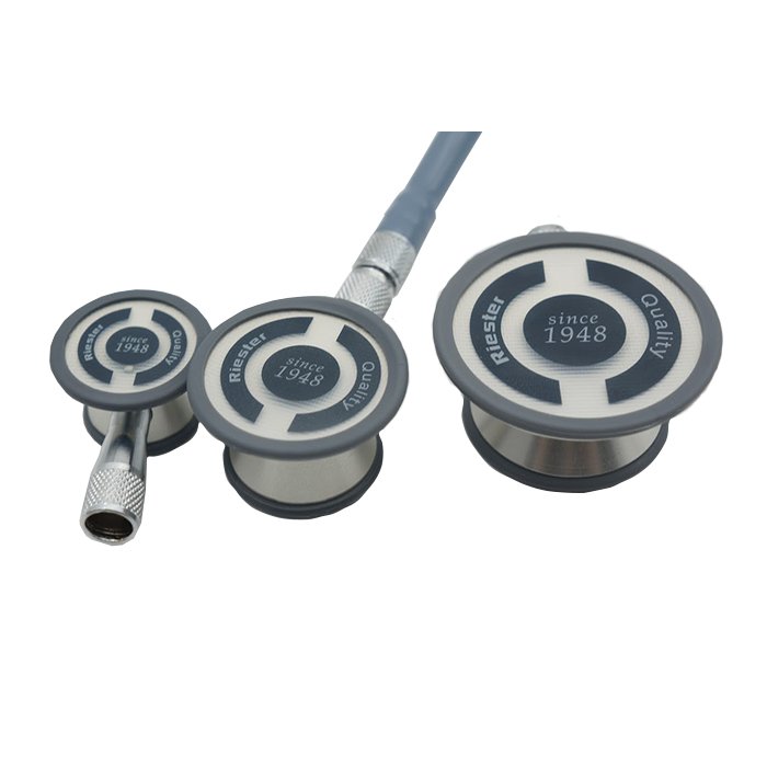 Tristar стетоскоп, с 3-мя головками, голубой, Riester