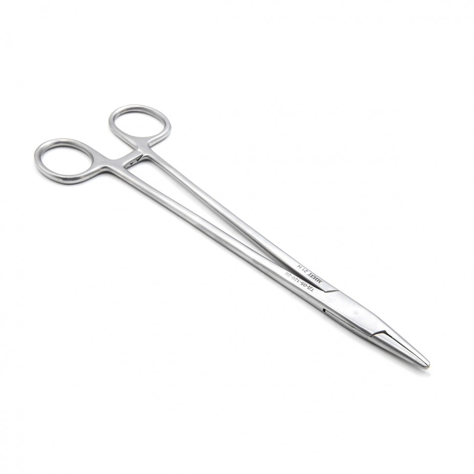 Иглодержатель MAYO-HEGAR, сосудистый, прямой, 200 мм (И-10-5р), МИЗТ