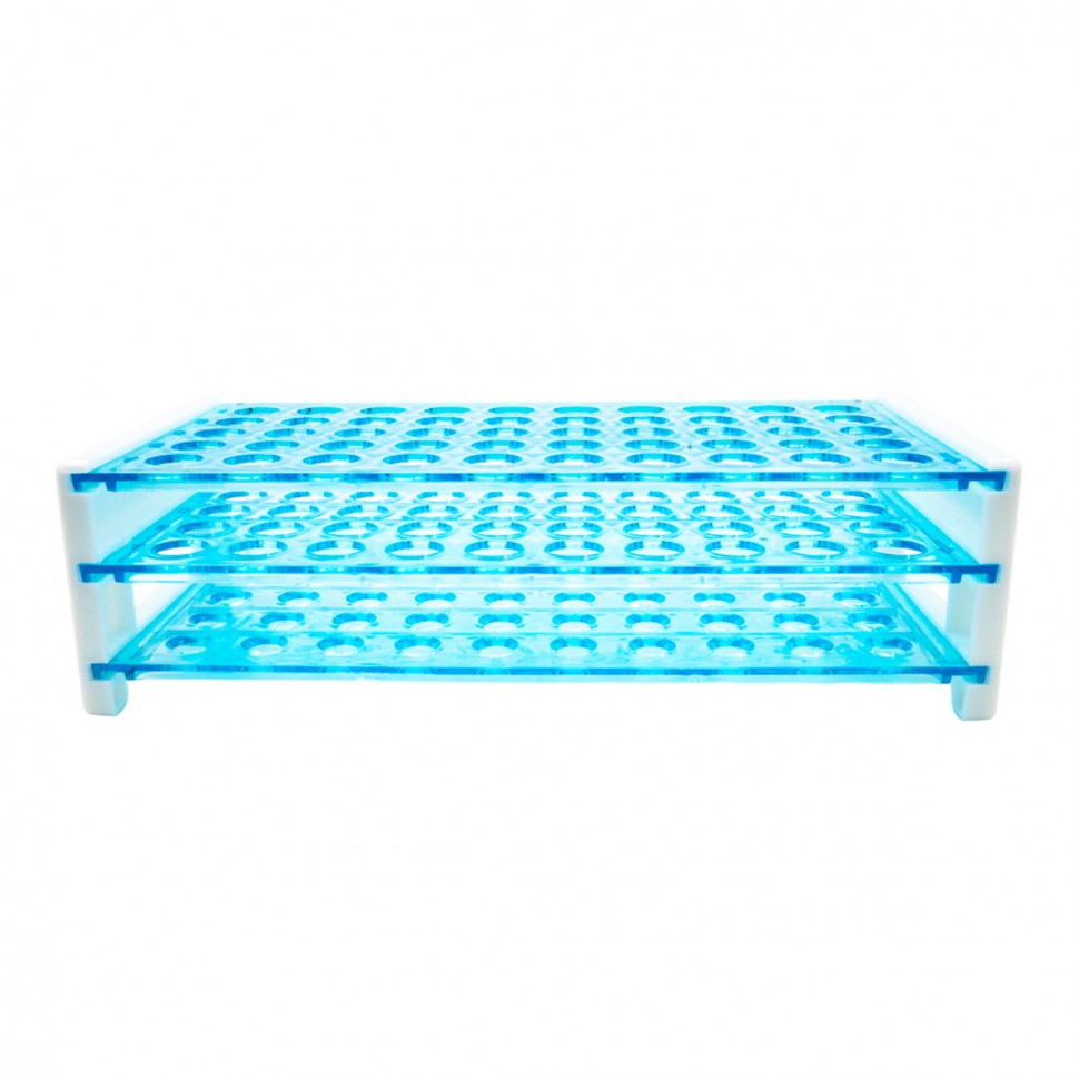 Штатив для пробирок 50 гнезд, d=13 мм, ПП