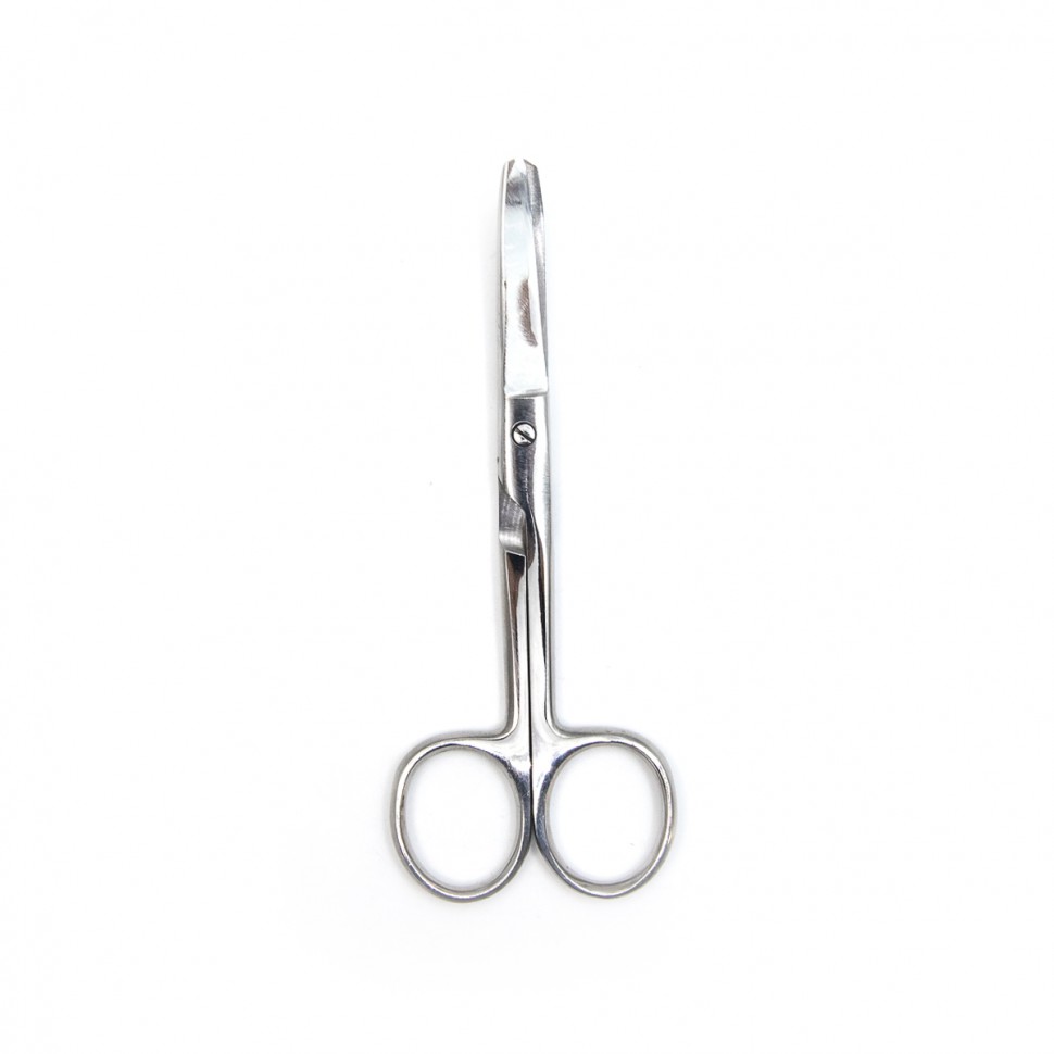 Ножницы медицинские твердосплавные, вертикально-изогнутые, тупоконечные 140 мм, Surgiwell