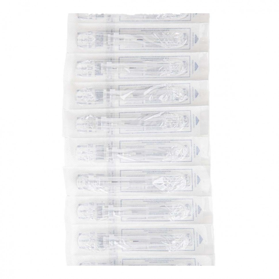 Игла одноразовая медицинская инъекционная стерильная MESOLIFE 31G 0,26*4 мм 100/5000