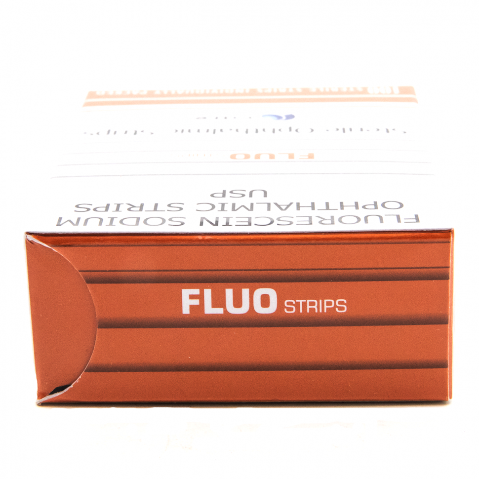 Полоски офтальмологические диагностические Fluo Strips №100