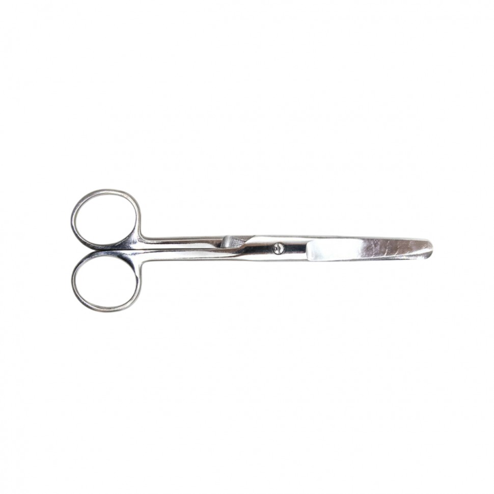 Ножницы тупоконечные, вертикально-изогнутые, 160 мм, Surgiwell