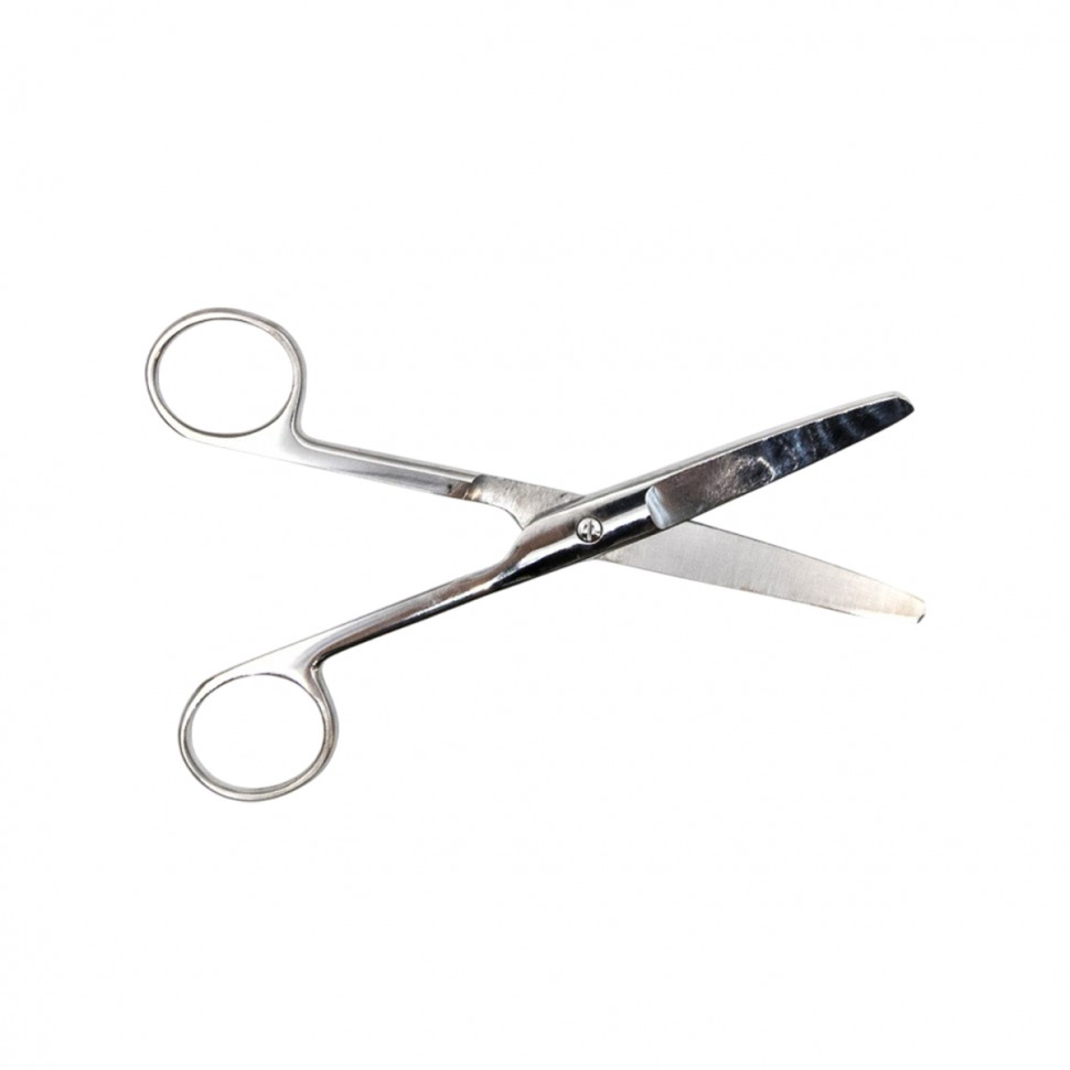Ножницы тупоконечные, вертикально-изогнутые, 160 мм, Surgiwell