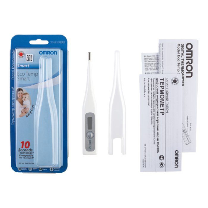 Термометр электронный Eco Temp Smart MC-341 Omron